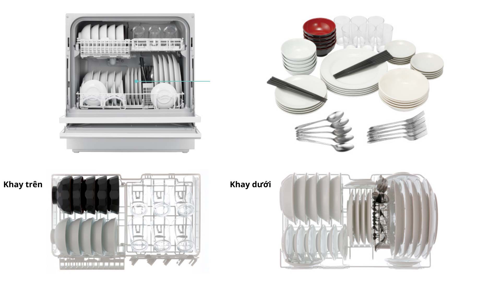 Máy rửa bát Panasonic NP-TH4 May-rua-bat-Panasonic-NP-TH4