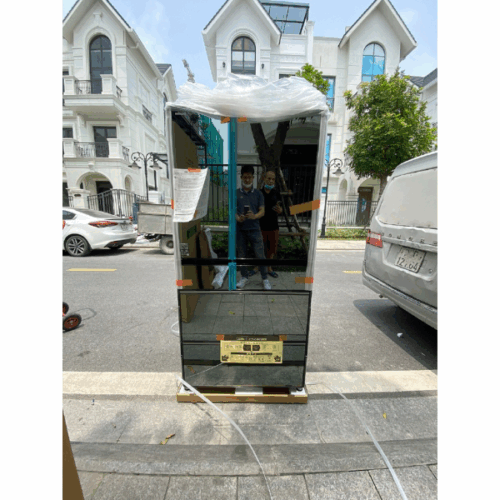 Tủ lạnh Hitachi R-WX62K 615L mặt gương sang trọng Tu lanh Nhat noi dia Hitachi R WXC74S 04