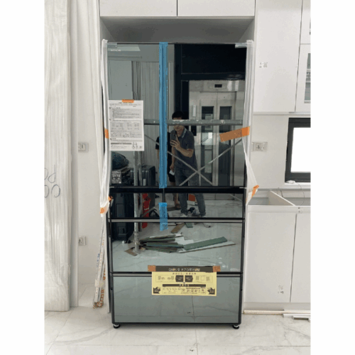 Tủ lạnh Hitachi R-WX62K 615L mặt gương sang trọng Tu lanh Nhat noi dia Hitachi R WXC74S 06