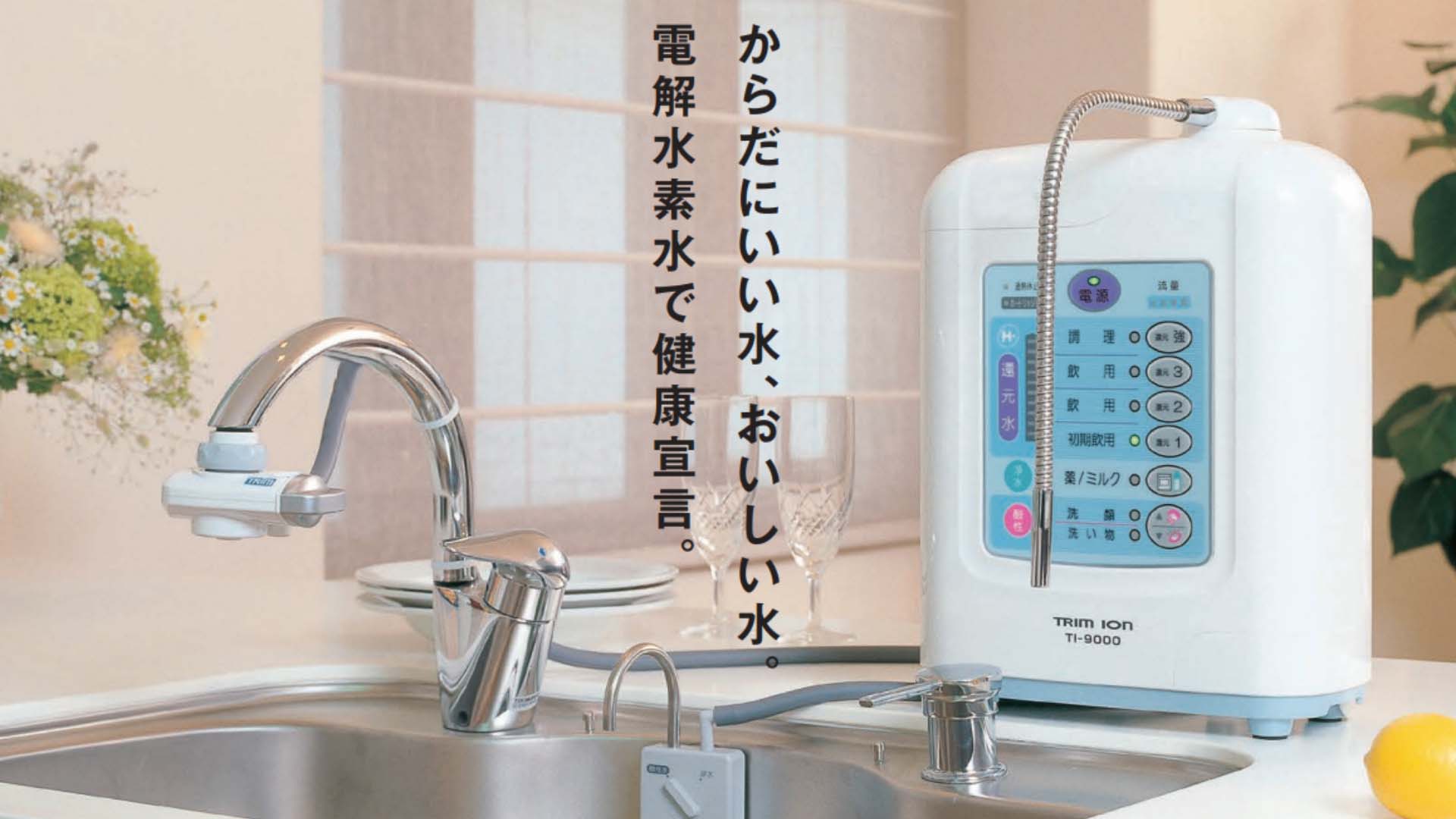 Máy lọc nước Nhật nội địa Trim Ion TI-9000