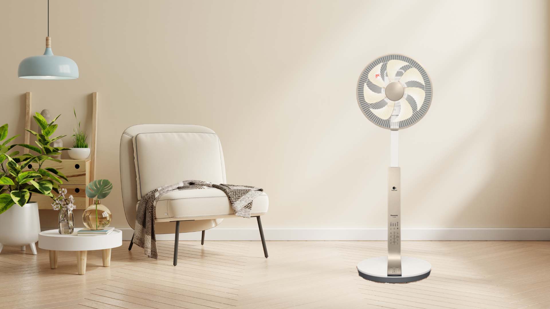 Quạt cây Panasonic F-CV339 Động cơ DC quat cay cao cap panasonic f cv339 model 2022 dong co dc 1