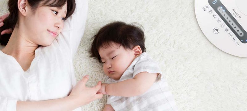 Quạt cây Sharp PJ-P3DG động cơ DC, cảm biến thông minh