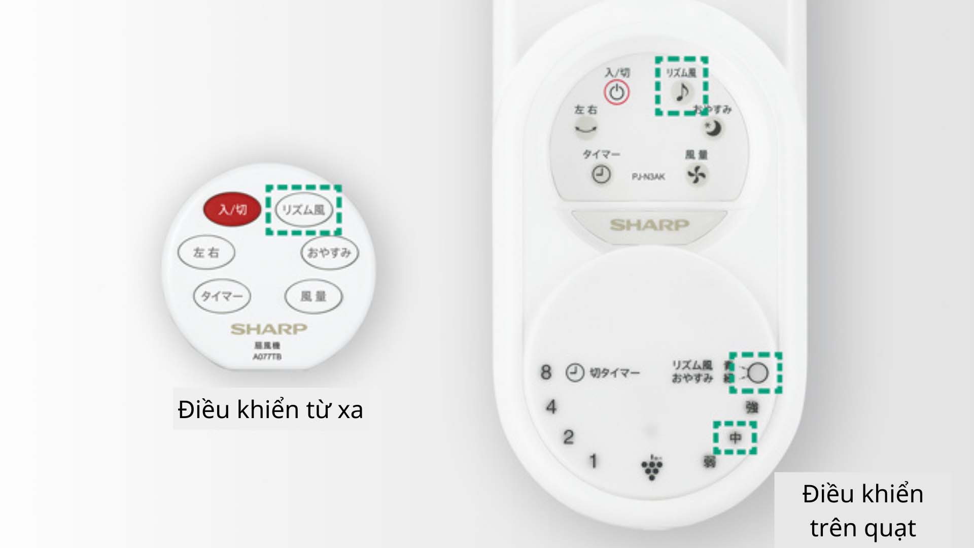 quat treo tuong nhat noi dia sharp pj n3ak phat ion 3