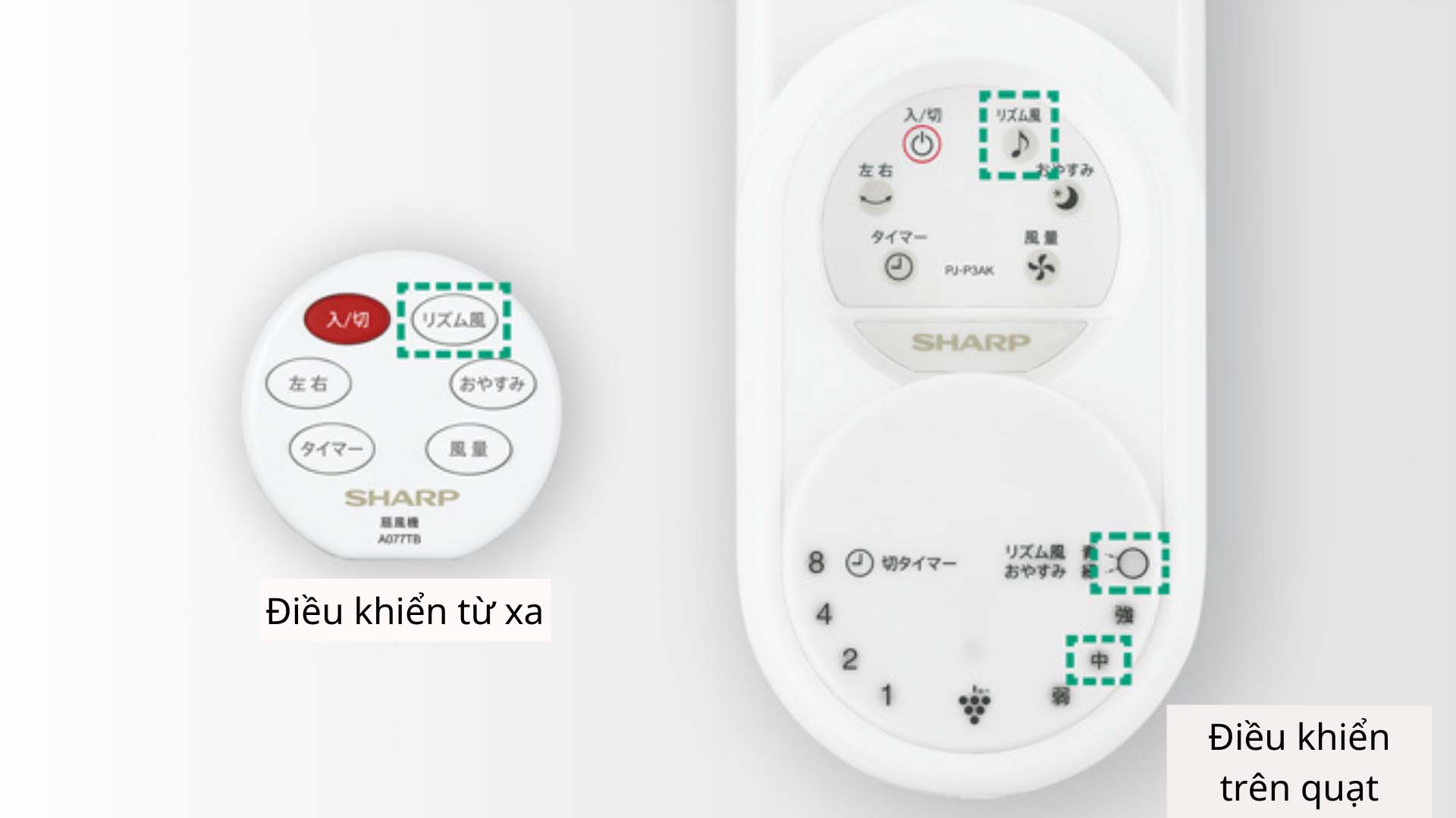 Quạt treo tường Sharp PJ-P3AK quat treo tuong nhat noi dia sharp pj p3ak model 2022 3