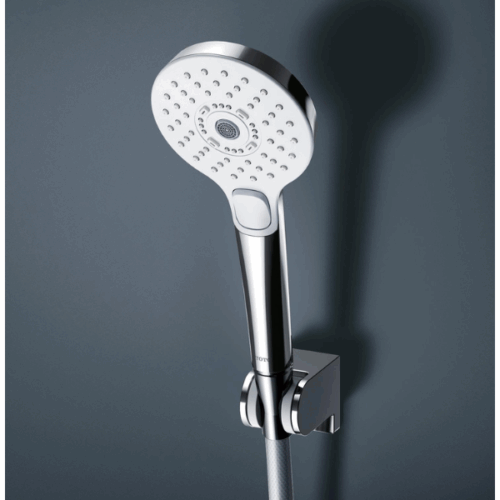 Sen tắm TOTO TBV03404J tay sen mạ Niken chrome có ngắt nước 3