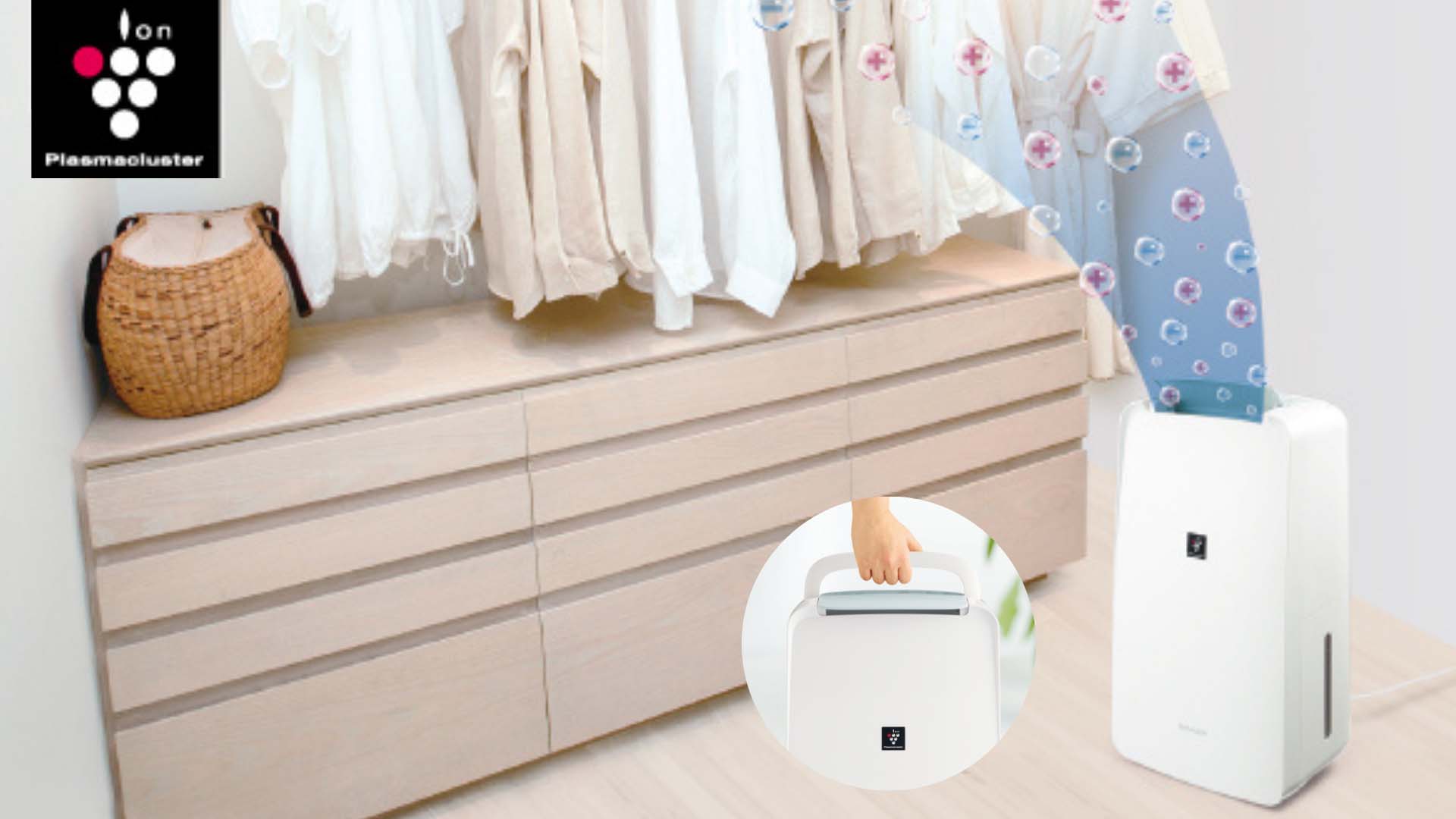 Máy hút ẩm Sharp CV-P71 7.1L/ngày May-hut-am-Sharp-CV-P71