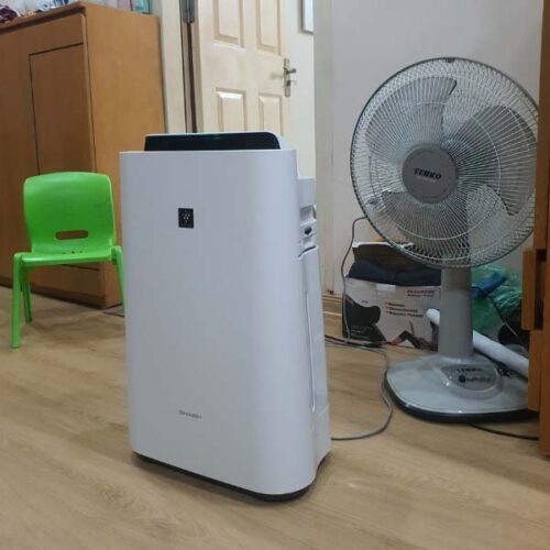 Lọc không khí Sharp KC-J50-W lọc 38 m2 May-loc-khong-khi-Sharp-KC-J50