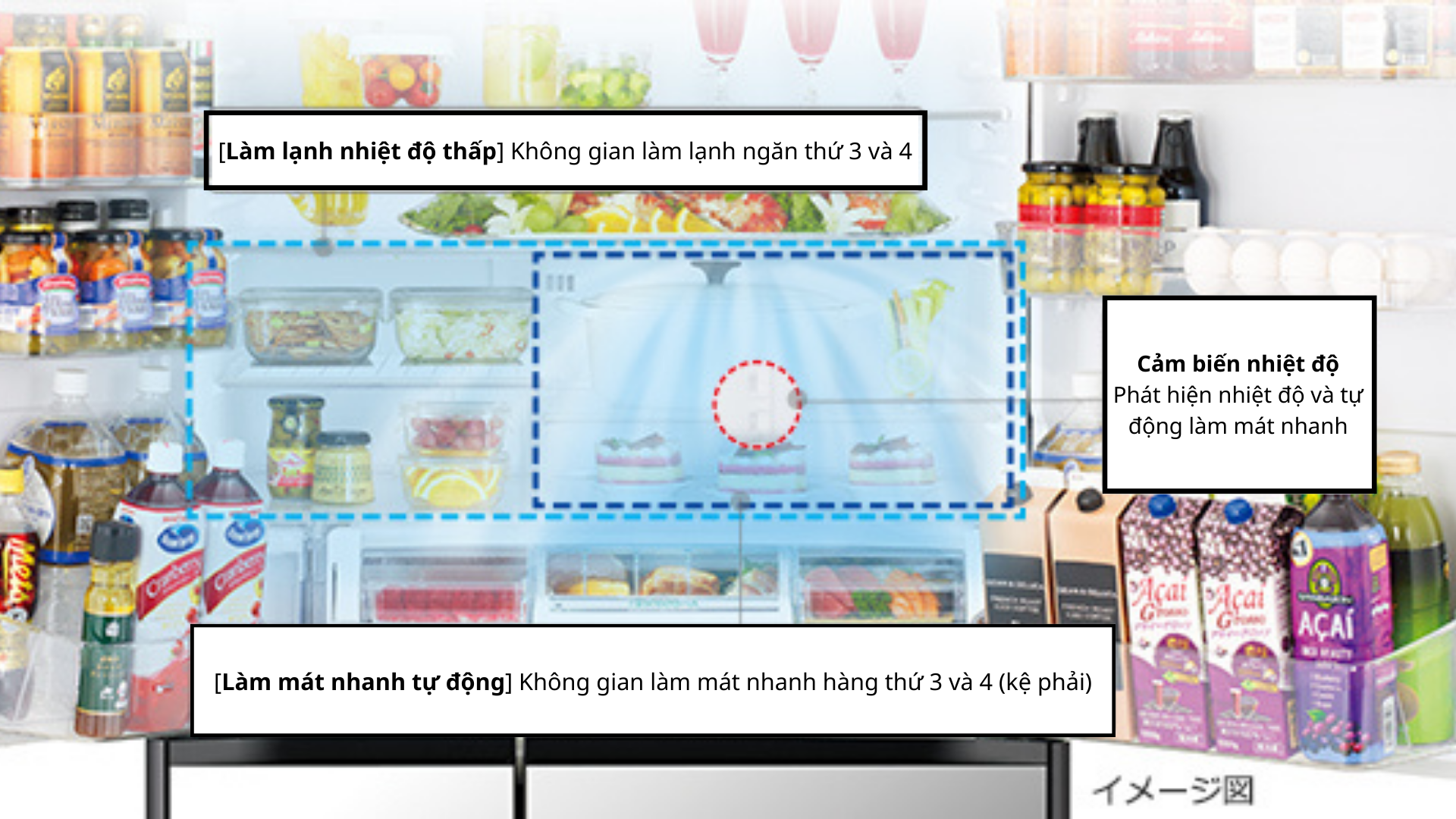 Tủ lạnh R-HW54R Hitachi 540L Tu-lanh-Hitachi-R-HW54R