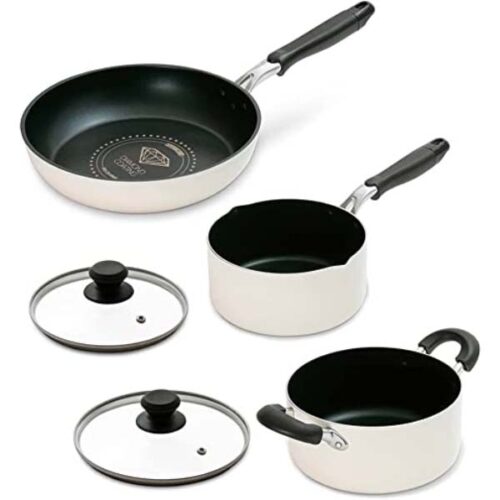 Bộ nồi chảo DCI-FP5 Iris KITCHEN CHEF 5 món Bo-noi-chao-Iris-Ohyama-DCI-FP5