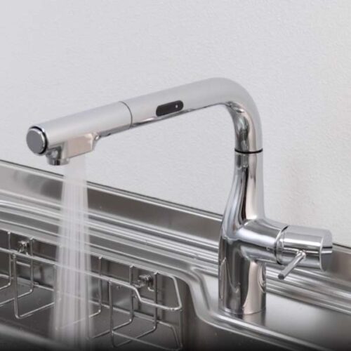 Vòi rửa bát KVK KM6111EC Cảm biến thông minh Voi-rua-bat-KVK-KM6111EC