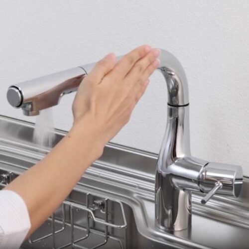 Vòi rửa bát KVK KM6111EC Cảm biến thông minh Voi-rua-bat-KVK-KM6111EC