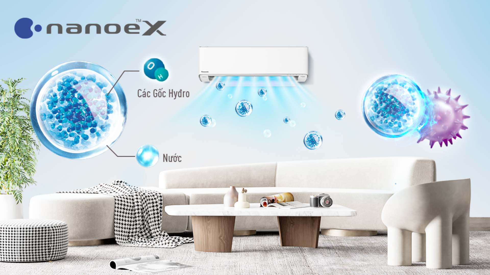 Điều hòa Panasonic CS-223DFL 2 chiều 9000BTU Model 2023 Dieu-hoa-panasonic-CS-223DFL