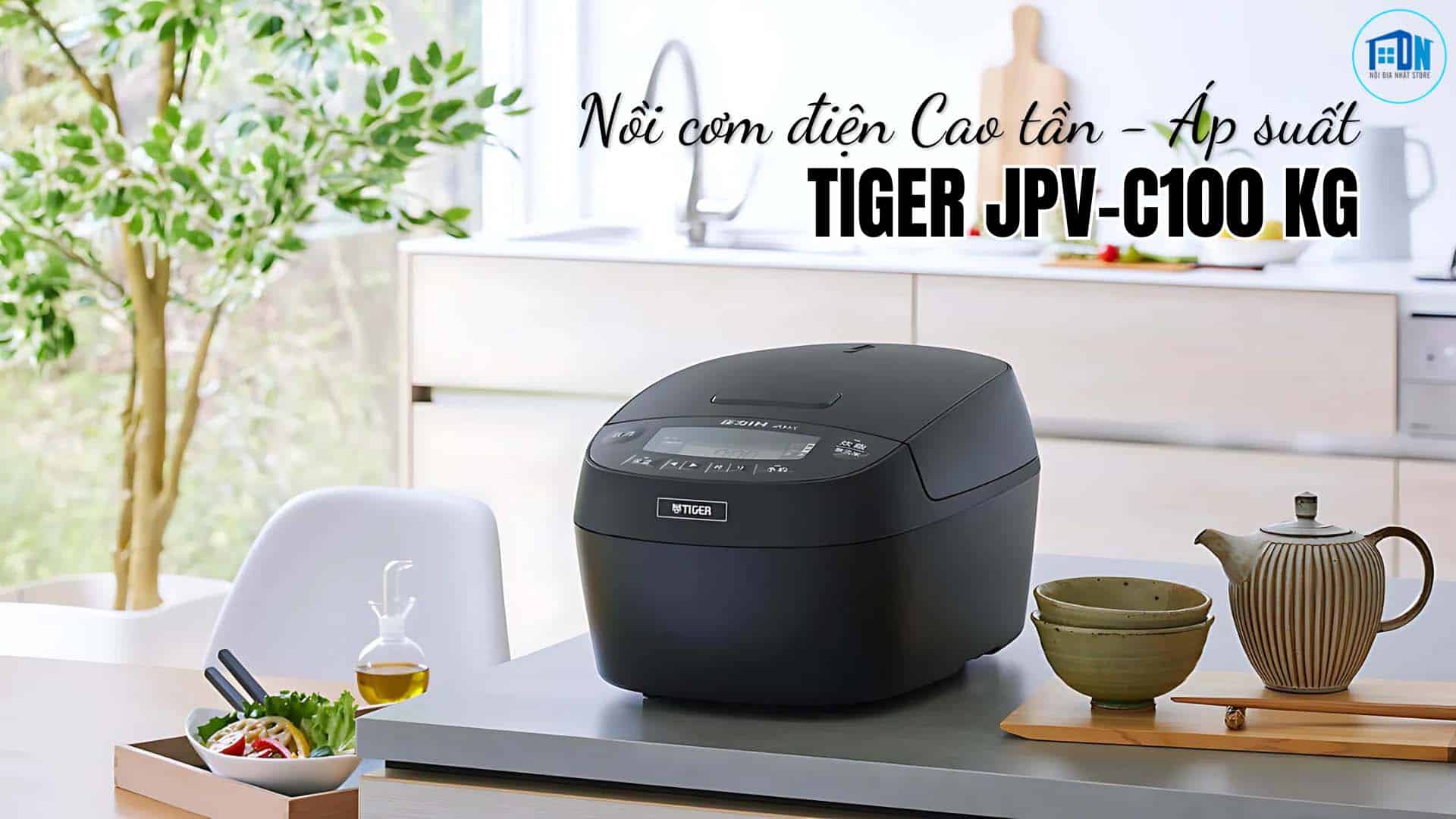 Nồi cơm cao tần Tiger JPV-C100 KG Dung tích 1L Noi-com-Tiger-JPV-C100-KG
