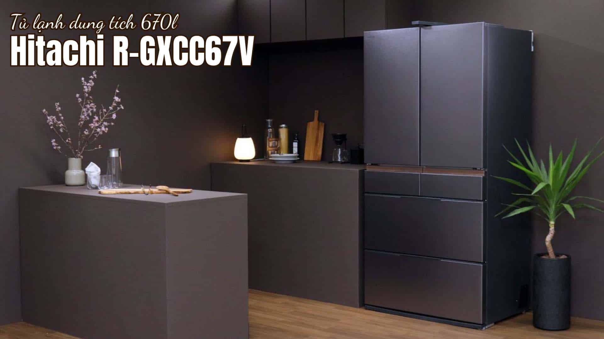 Tủ lạnh Hitachi R-GXCC67V 670L Model 2024 Tu-lanh-Hitachi-R-GXCC67V