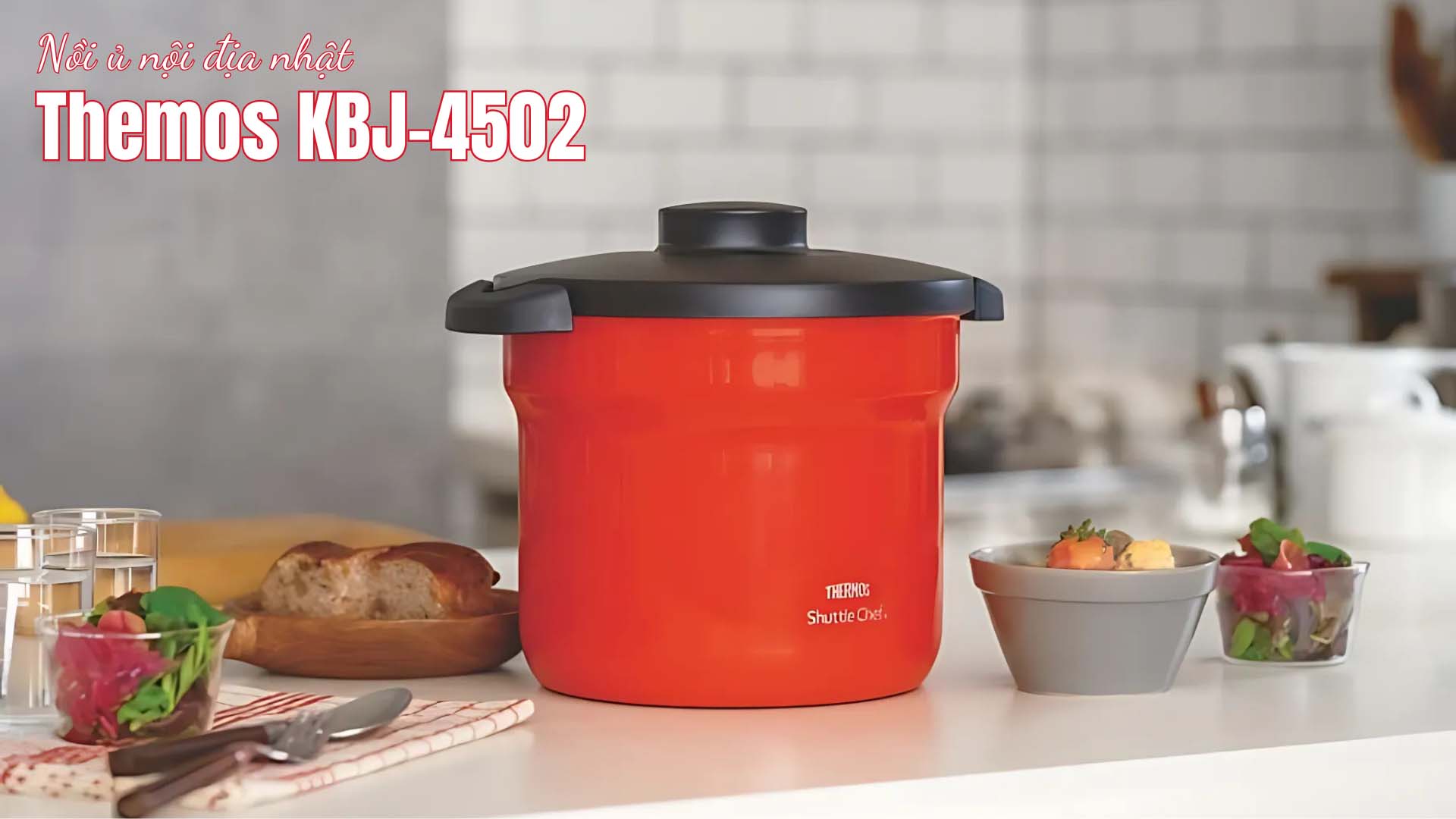 Nồi ủ Thermos KBJ-4502 Dung tích 4.3L Noi-u-Themos-KBJ-4502