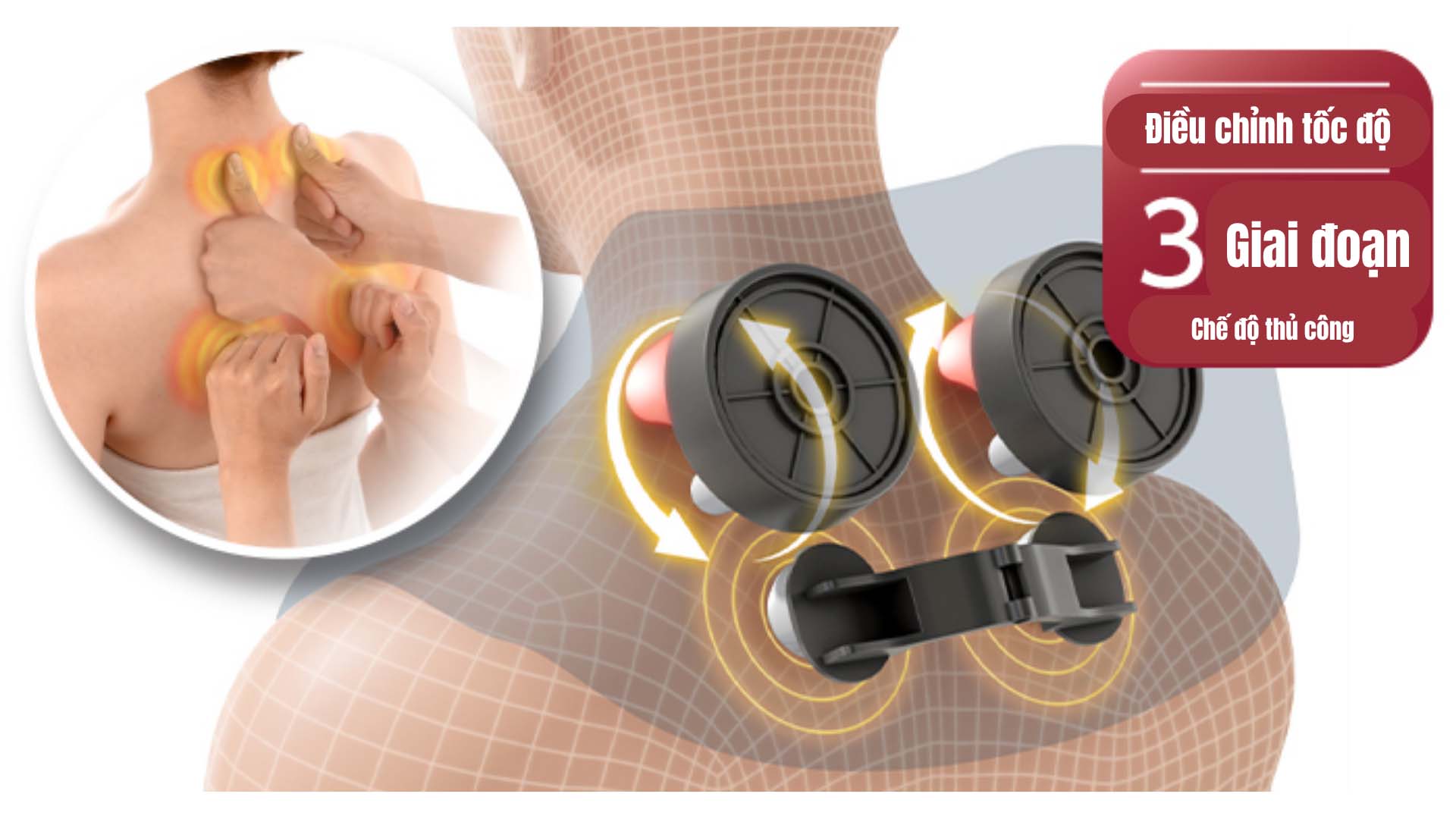 Máy massage "Cổ - Vai - Gáy" Fujiryoki FN-MT3 May-massage-Fujiryoki-FN-MT3