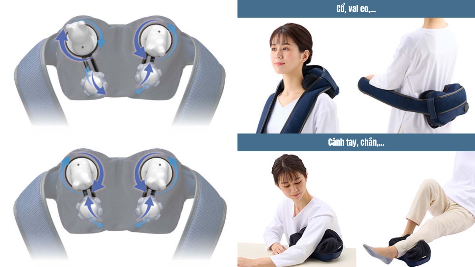 Máy massage đa năng Fujiryoki MRL-M2 May-massage-Fujiryoki-MRL-M2