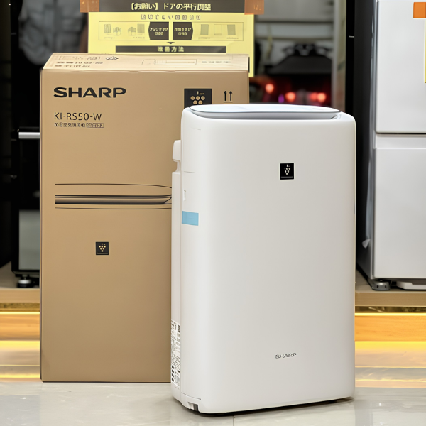 Lọc không khí Sharp KI-TS50 Phát Ion Plasmacluster 25000 Ion/cm³ Loc-khong-khi-Sharp-KI-TS50