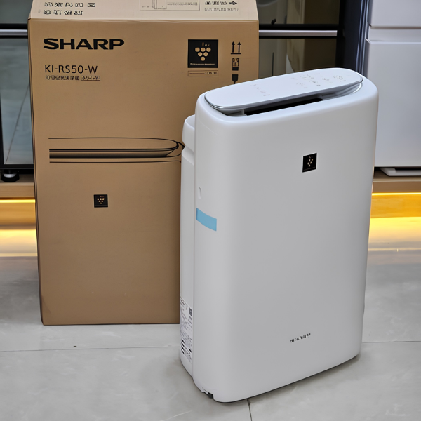Lọc không khí Sharp KI-TS50 Phát Ion Plasmacluster 25000 Ion/cm³ Loc-khong-khi-Sharp-KI-TS50
